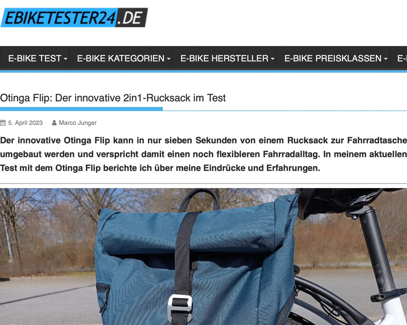 Erfahrung mit otinga Flip, Testberichte, Test, otinga Erfahrungswerte