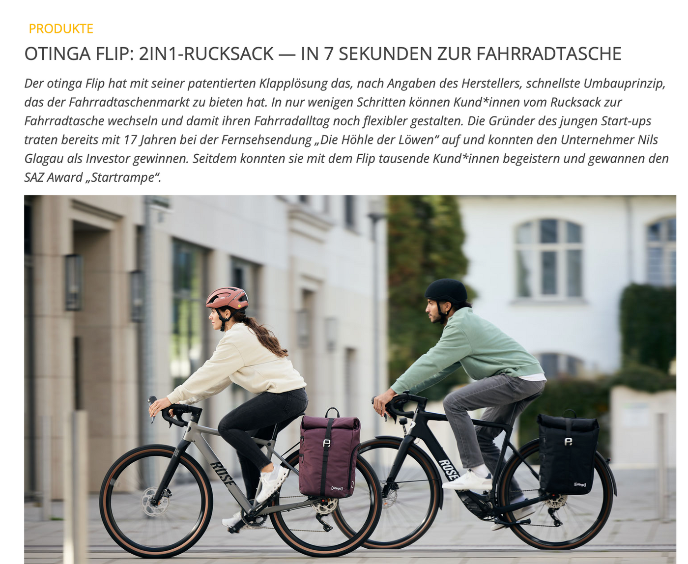 Erfahrung mit otinga Flip, Testberichte, Test, otinga Erfahrungswerte