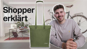 Shopper V2 - 2in1 Fahrradtasche für Gepäckträger
